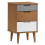 VidaXL (brown) vidaXL Bedside Cabinet Bedroom Side Table Nightstand Bed Table Solid Wood Pine 1