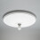 Litecraft Carn Paintable Flush Large Plaster Ceiling Rose - White 3