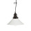 Litecraft Senna Ceiling Pendant Wall Plug in Cable Light Black, White 1