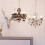 Marie Therese Chandelier With LED Bulbs - Black 4