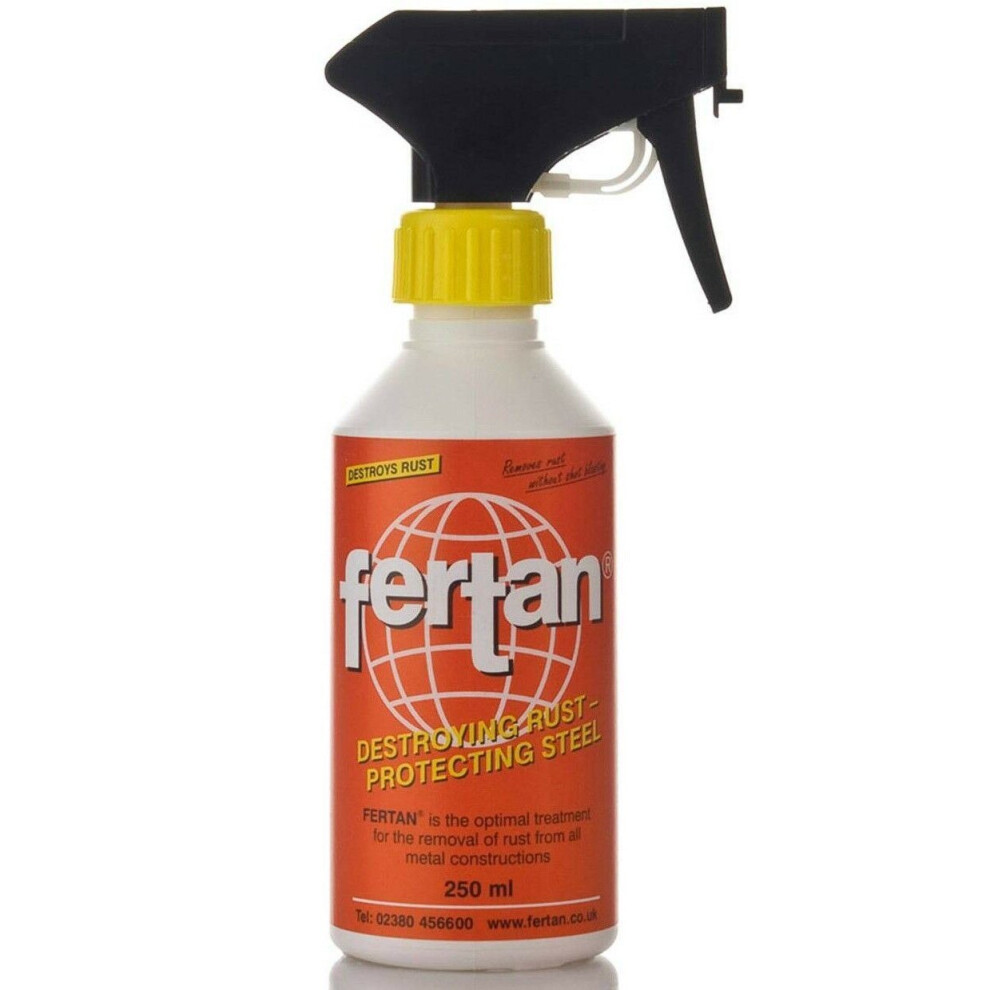 Fertan Rust Killer / Remover / Treatment 250Ml Spray Corrosion Protector Remedy 3513607317091
