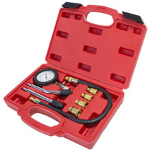 AUTOMOTIVE PETROL ENGINE COMPRESSION TESTER KIT VALVE TIMING GAUGE CYLINDER 2905