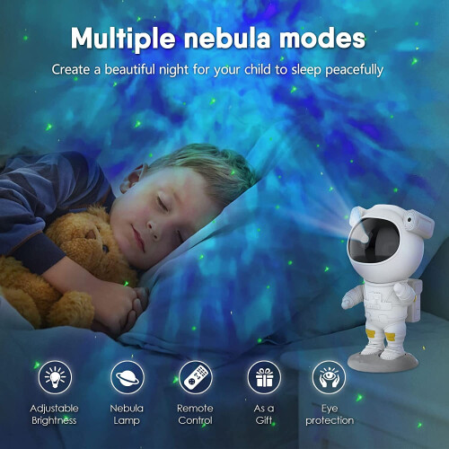 Astronaut Galaxy Star Projector Starry Night Light Astronaut Projector 2
