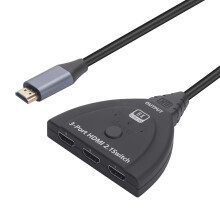 Hdmi 2.1 Switch 3 Port 8k Hdmi Switch Selector Box Supports 8k@60hz 4k@120hz