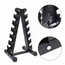 New 6 Tiers Vertical Dumbbells Hex Weight Stand Gym Storage Rack