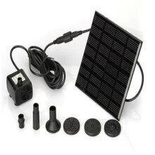 Solar Powered Water Feature Pump Garden Pool Pond Fish Aquarium Fountain