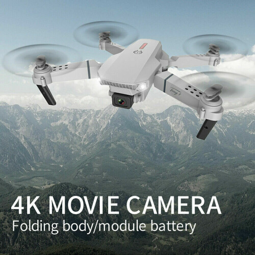 4K RC Drone Pro WIFI FPV Camera 3 Batteries Foldable Selfie Quadcopter 2
