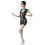 (2) Erotic lingerie open file one-piece mesh clothing 5