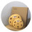 (Small size - yellow) Cookie cutter pillow backrest home office 5