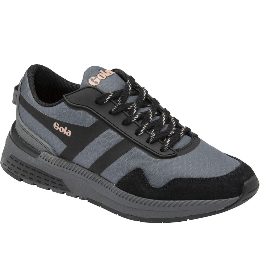 (7 UK, Charcoal) Gola Womens Atomics Lightweight Mesh Running Trainers Sneakers Shoes