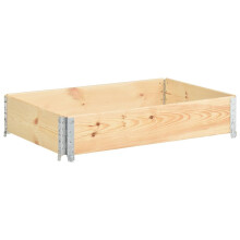 vidaXL pallerør 50x100 cm massivt fyrretræ
