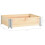 vidaXL Solid Pine Wood Pallet Collar 60x80cm Garden Raised Bed Stacking Frame 7