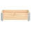 vidaXL Solid Pine Wood Pallet Collar 60x80cm Garden Raised Bed Stacking Frame 3
