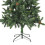 VidaXL vidaXL Artificial Pre-lit Christmas Tree with Pine Cones Artificial Tree Green 5