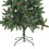 VidaXL vidaXL Artificial Pre-lit Christmas Tree with Pine Cones Artificial Tree Green 8