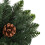 VidaXL vidaXL Artificial Pre-lit Christmas Tree with Pine Cones Artificial Tree Green 6
