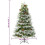 VidaXL vidaXL Pre-lit Christmas Tree with Pine Cones Artificial Tree Green PVC and PE 5