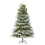 VidaXL vidaXL Pre-lit Christmas Tree with Pine Cones Artificial Tree Green PVC and PE 6