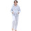 (7-8 Years, Grey) Unisex Plain Grey Pyjama Extra Soft Outfit Set 2