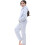 (11-12 Years, Grey) Unisex Plain Grey Pyjama Extra Soft Outfit Set 5