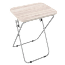 (50 x 60, Sonomo) Wooden Folding TV Side Table Laptop Computer Desk