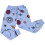 (7-8 Years, Blue) Kids Boys Rocket Spaceship Blast Off Pyjamas 3