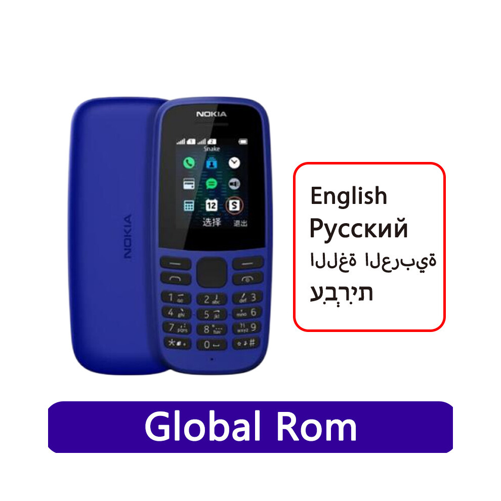 New Original Nokia 105 New 1.77Â Display 4Mb Storage 800Mah Battery 5056537761766