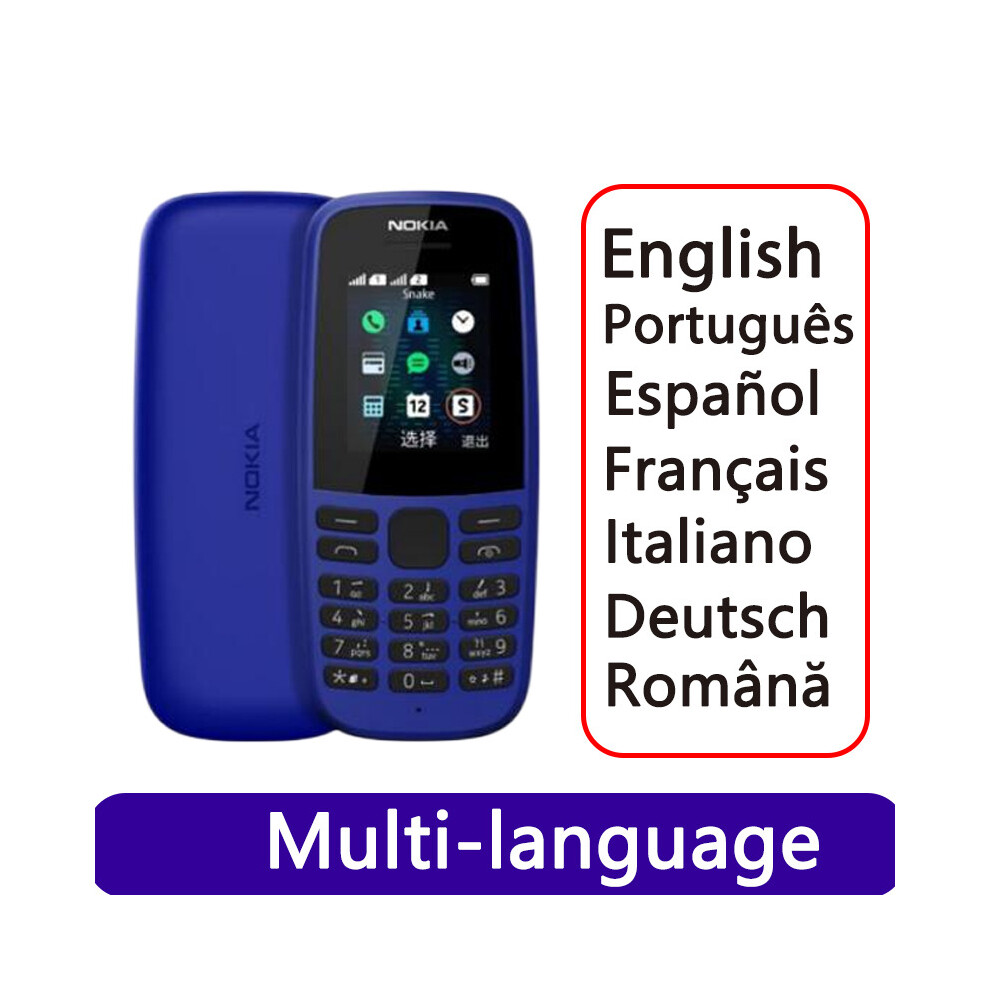 New Original Nokia 105 New 1.77Â Display 4Mb Storage 800Mah Battery 5056537761797