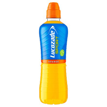 Lucozade Sport Orange Isotonic Sport Energy Drink Fat Free, 12x500ml