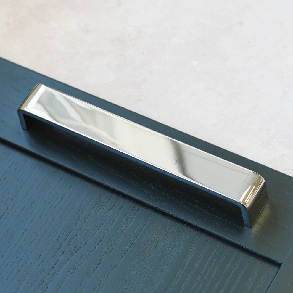 192mm Chrome Cupboard Handle Polished Cabinet Door Drawer Pull Wardrobe Furniture Replacement - Image 3