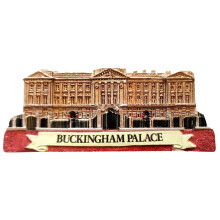 Buckingham Palace Fridge Magnet Souvenir UK GB London Queen Elizabeth Royal Home