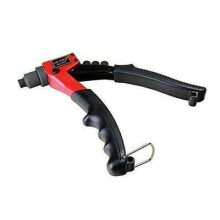 US PRO RIVET GUN GARAGE LONG ARM HAND SQUEEZE POP BLIND BIG RIVETER 5417