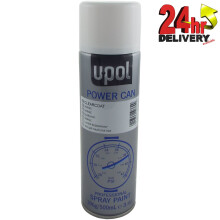 U-Pol Power Can HIGH GLOSS CLEAR LACQUER Paint 500ml x 6 Car Spray Aerosol