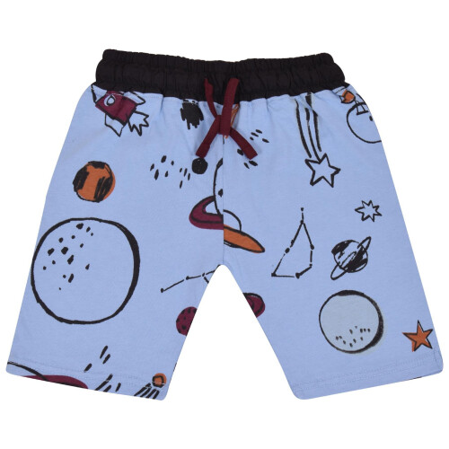 (7-8 Years, Blue) Kids Boys Blue Rocket Spaceship Blast Off Pyjamas 2
