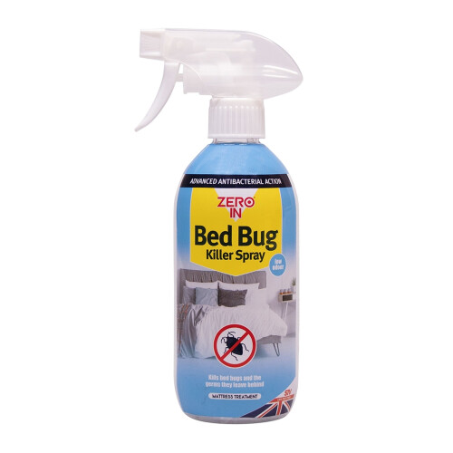 2x Bed Bug Dust Mite Killer Spray Antibacterial Bed Treatment 500ml 1