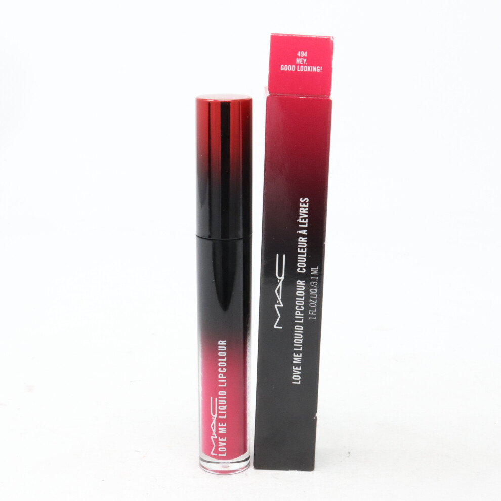 (494 Hey, Good Looking!) Mac Love Me Liquid Lipcolour  0.1oz/3.1ml New With Box