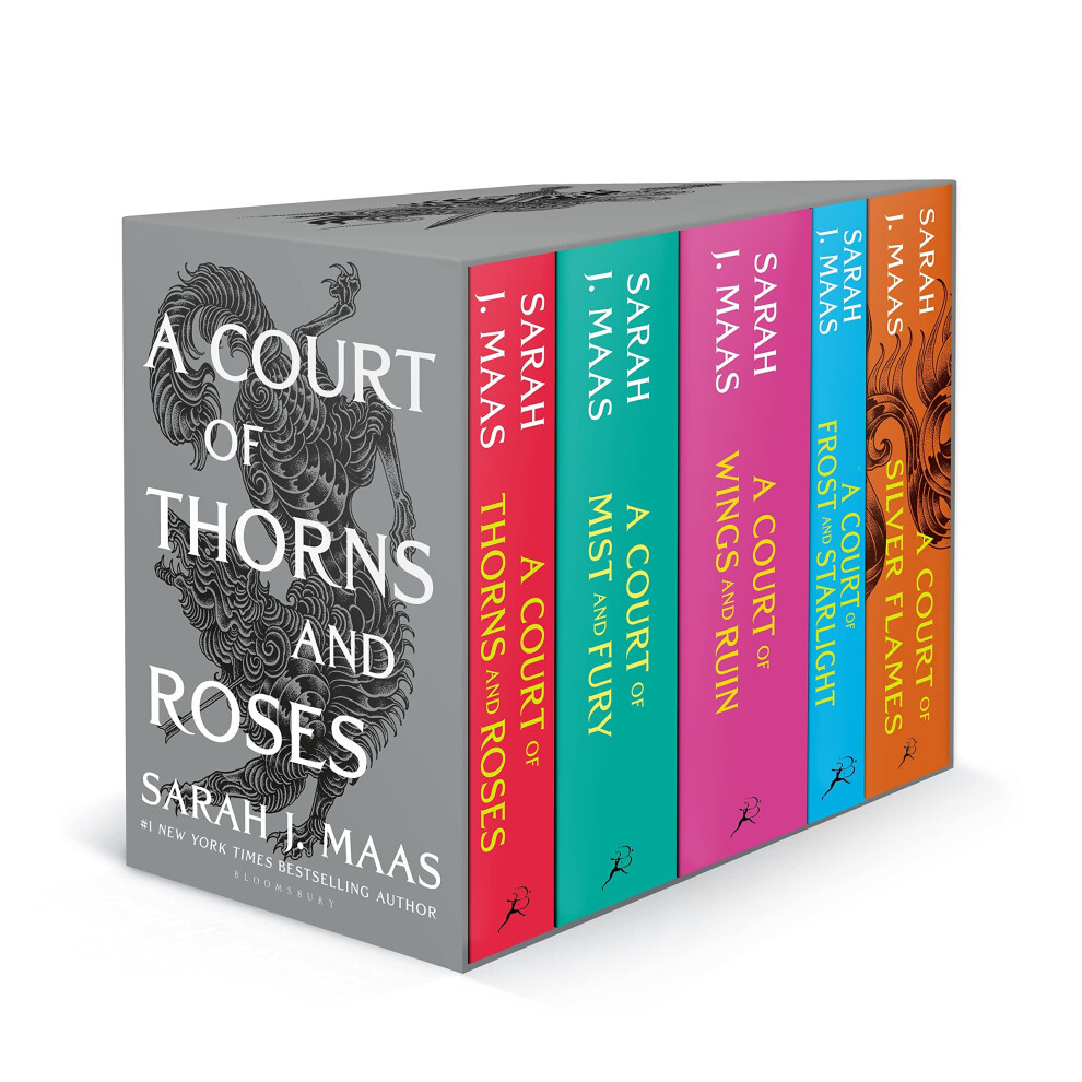 Sarah J Maas 5 Books Collectikon Set A Court Of Thorns And Roses