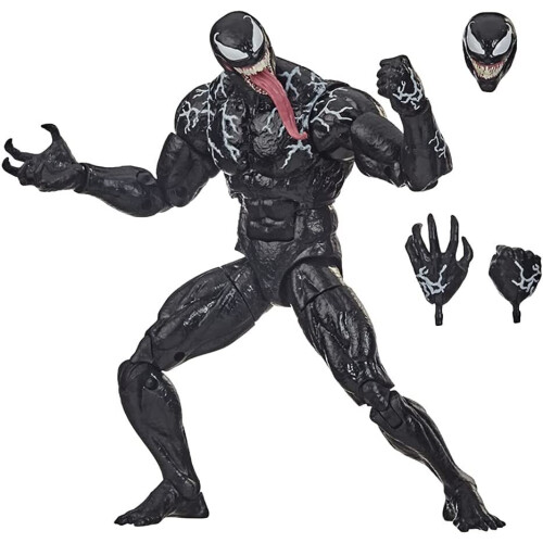 Black venom action clearance figure