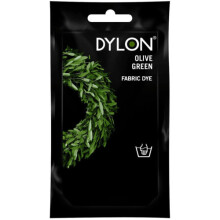 2 x Dylon Hand Fabric Dye Sachet And Soft Furnishing 50g - Olive Green