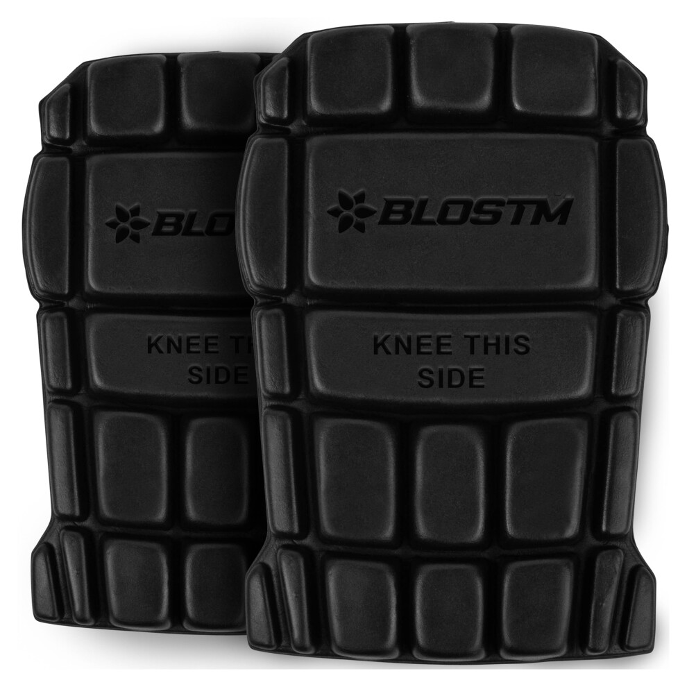 Blostm Flexible Knee Pads Insert Inside Pockets Work Gardening Flooring Support 5060914442087