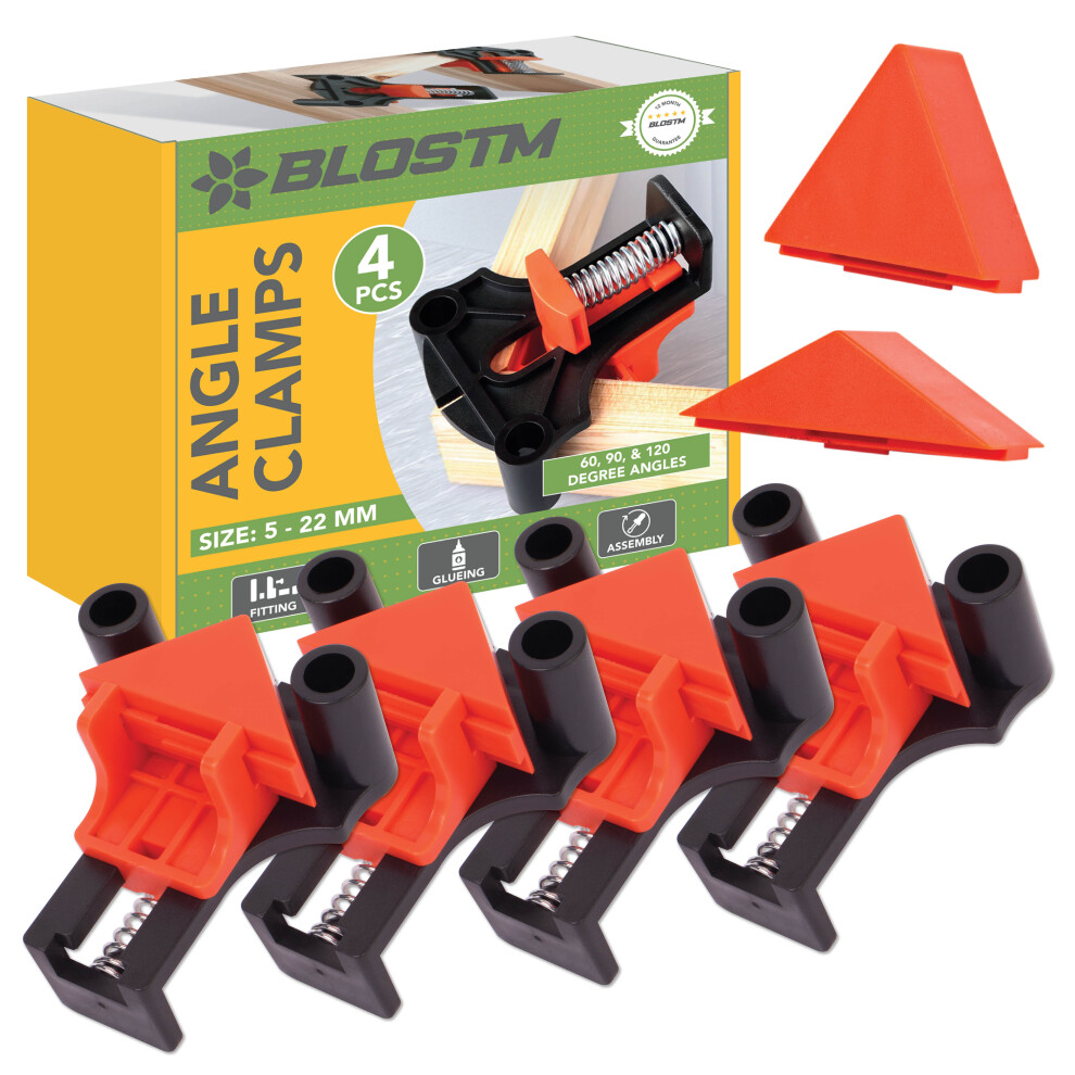 4Pcs Frame Corner Clamps Woodwork Adjust Multi-Angle Fix Clamp Clip Set Diy 5060914440250