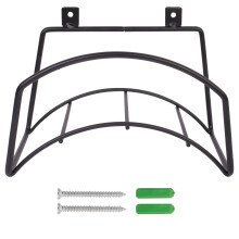 BLOSTM Wall Mounted Garden Hose Hanger Holder Tidy Storage Shed Reel Hosepipe