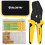 BLOSTM 600 Piece Crimping Tool Set Ratchet Wire 300 Terminal Connectors Cable 2