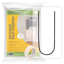 BLOSTM Zip Door Cover Dust Protector Plastic Curtain Home Renovation Barrier