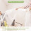 BLOSTM 2x Plastic Dust Sheets Home Decorating Large Rolls Protector DIY 2m x 50m 3
