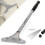 BLOSTM 5" Wallpaper Scraper Long Handle Wide Head Removes Vinyl Paint Stripper 7