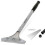 BLOSTM 5" Wallpaper Scraper Long Handle Wide Head Removes Vinyl Paint Stripper 4