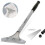 BLOSTM 5" Wallpaper Scraper Long Handle Wide Head Removes Vinyl Paint Stripper 5