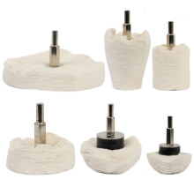 GADLANE Polishing Wheel Drill 6pcs Pads Set Buffing Mop Car Alloys Attachment