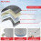 GADLANE Car Windscreen Cover Large Magnetic Windshield Cover Foldable 7